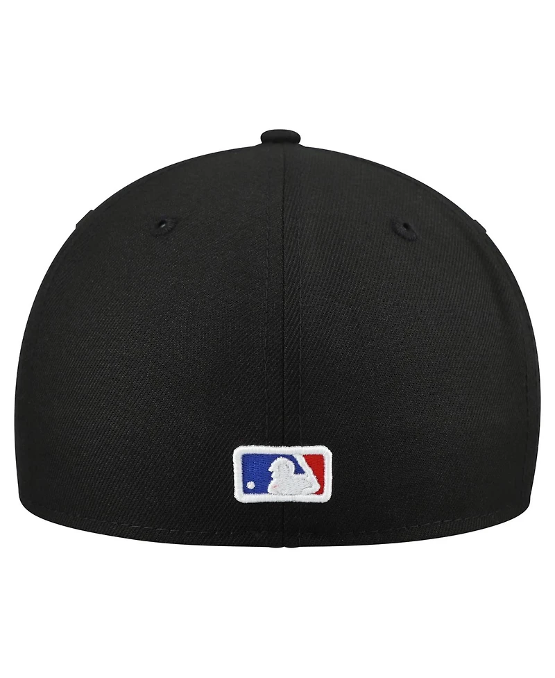 New Era Men's Black York Yankees Dominican Republic 59FIFTY Fitted Hat
