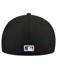 New Era Men's Black York Yankees Dominican Republic 59FIFTY Fitted Hat