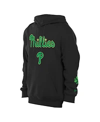 New Era Men's Black Philadelphia Phillies 2026 St. Patrick's Day Fleece Hoodie