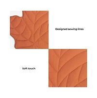 FunnyFuzzy Leaf Shape Pet Blanket