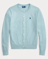 Polo Ralph Lauren Women's Crewneck Button-Up Cardigan Sweater
