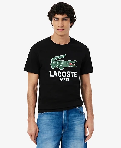 Lacoste Men's Crewneck Short-Sleeve Cotton T-Shirt