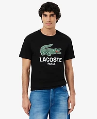Lacoste Men's Crewneck Short-Sleeve Cotton T-Shirt