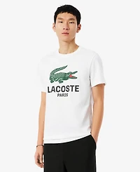 Lacoste Men's Crewneck Short-Sleeve Cotton T-Shirt