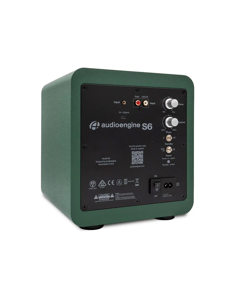 Audioengine S6 Powered Compact Subwoofer