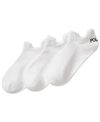 Lauren Ralph Lauren Women's Double Tab No Show Socks, 3-Pack
