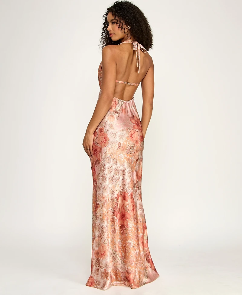 Katia Rae Women's Sleeveless V-Neck Long Dress