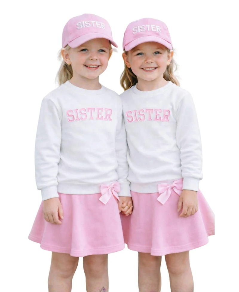 Bits & Bows Little/Big Girls Clubhouse Skort