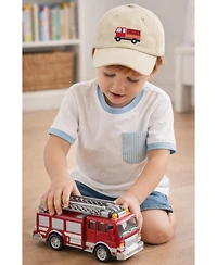 Bits & Bows Baby Boys Firetruck Baseball Hat
