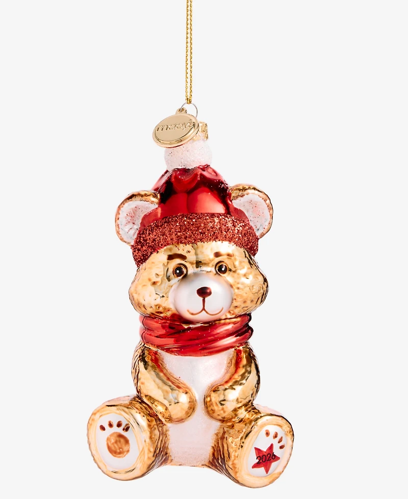 Macy's 100th Thanksgiving Day Parade Billie Brightpaw Bear Ornament, Macy's Exclusive
