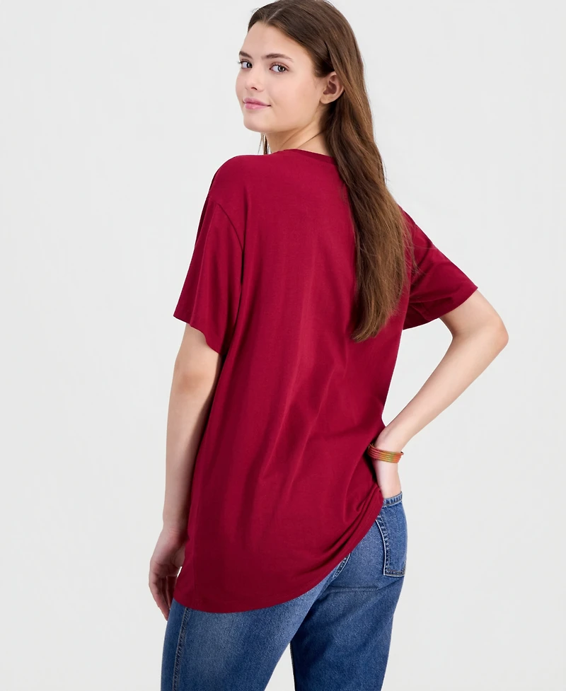 Winnie the Pooh Juniors' Embroidered Bear T-Shirt