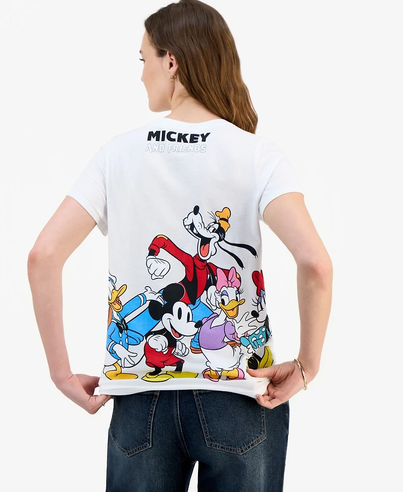 Mickey Mouse Juniors' & Friends Graphic-Print Tee