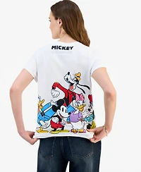 Mickey Mouse Juniors' & Friends Graphic-Print Tee