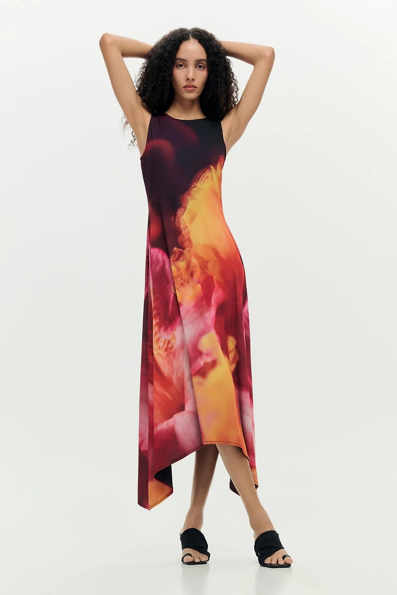 Desigual Women's Asymmetric sleeveless dress