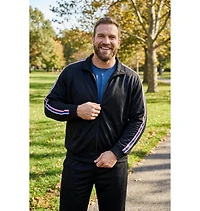 KingSize Big & Tall Full-Zip Fleece Tracksuit