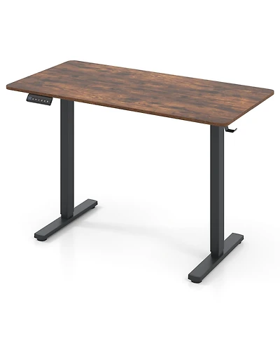 Sugift Ergonomic Electric Standing Desk with 3 Memory Settings for Home Office