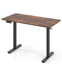 Sugift Ergonomic Electric Standing Desk with 3 Memory Settings for Home Office