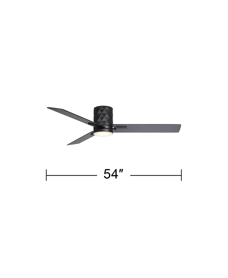 Casa Vieja 54" Lex Led Hugger Ceiling Fan with Remote
