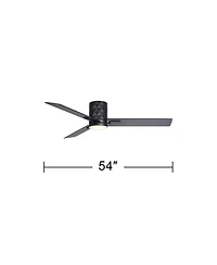 Casa Vieja 54" Lex Led Hugger Ceiling Fan with Remote