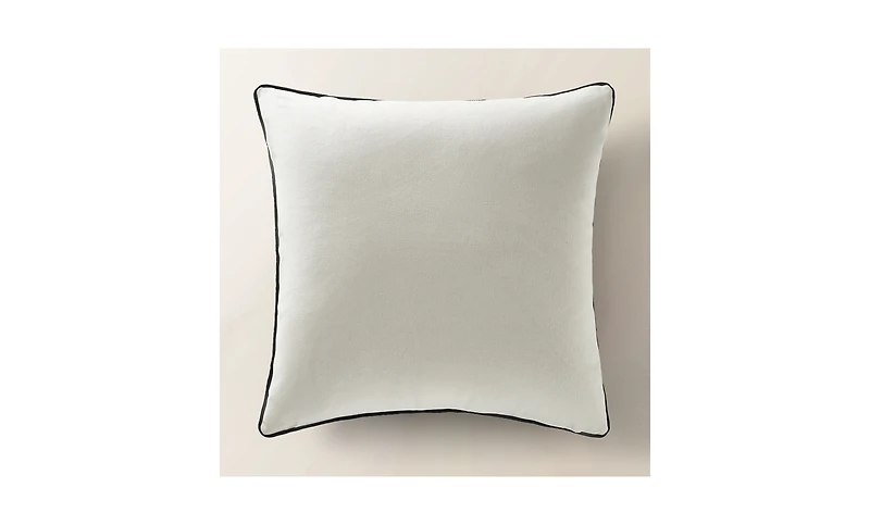 Z Gallerie Demure Embroidered Pillow