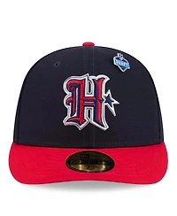 New Era Men's Navy/Red Houston Texans 2026 Nfl Draft Pre-Curved 59FIFTY Fitted Hat