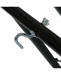 Double Quilted Fabric Hammock with Universal Steel Stand