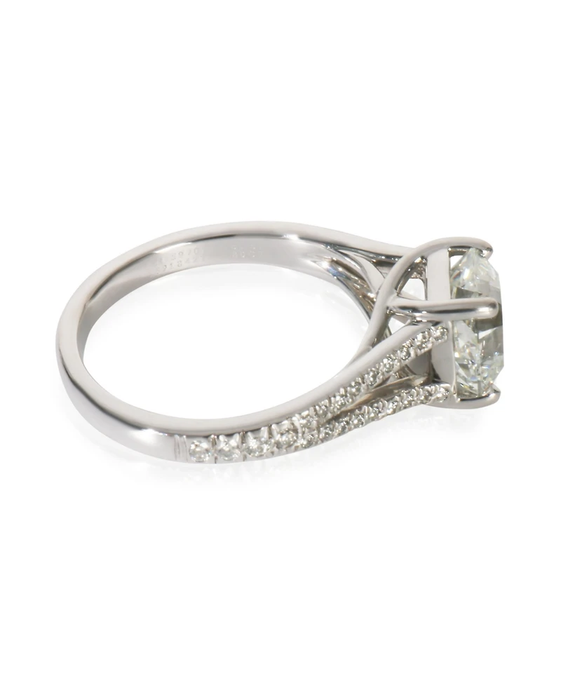 Pre-Owned Tiffany & Co 1.80ct Cut Cornered Mixed Cut Diamond Lucida Engagement Ring