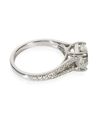 Pre-Owned Tiffany & Co 1.80ct Cut Cornered Mixed Cut Diamond Lucida Engagement Ring