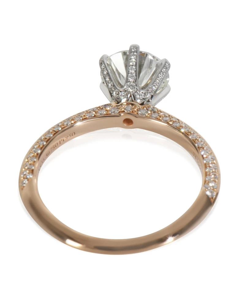 Pre-Owned Tiffany & Co 1.74 ct Round Brilliant Diamond Setting Engagement Ring