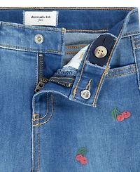 abercrombie Kids Girls' Cherry Print Flare Leg Jeans