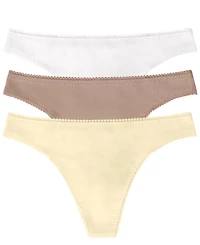 On Gossamer Women's Cotton Hip G Panty, Pack of 3 1412P3
