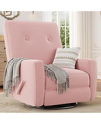 gaomon Swivel Rocker Recliner Chair with 360degree(s) Gliding Motion for Living Room, Bedroom, Office