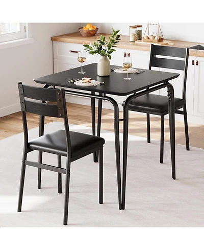gaomon 2 Person Space Saving Square Dining Table