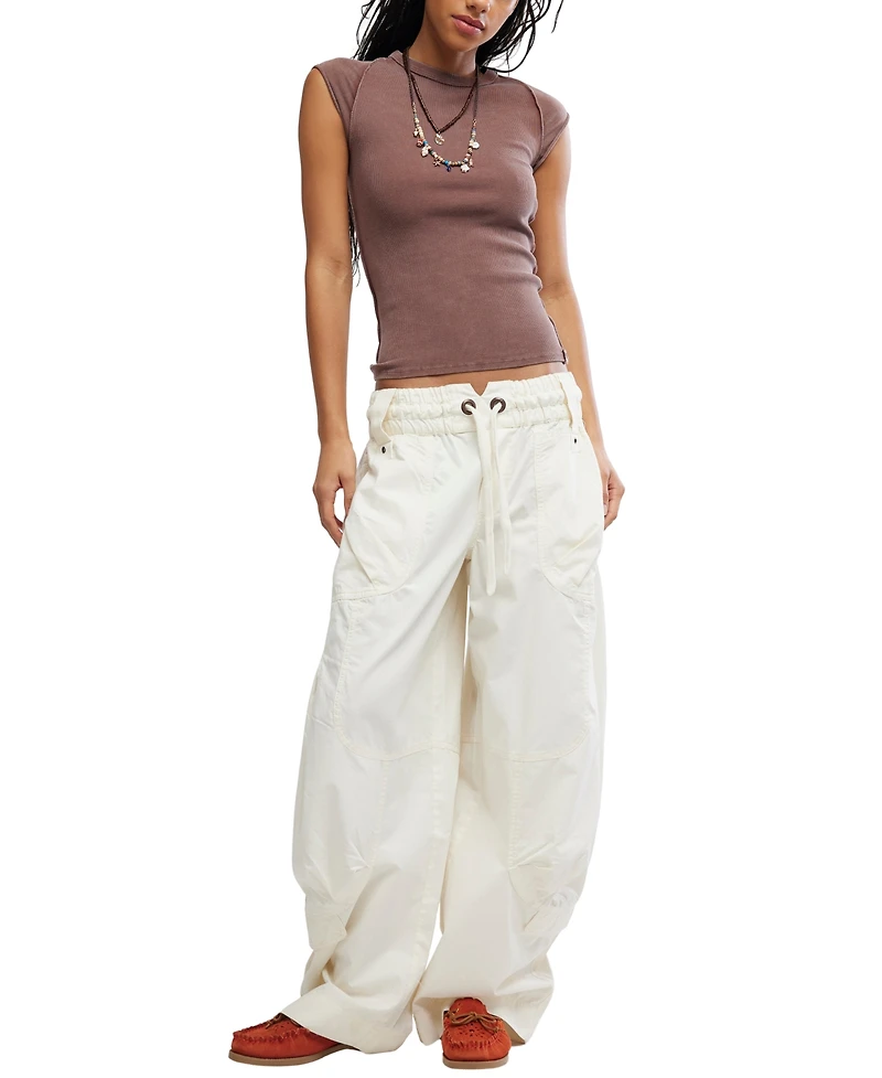 Free People Women's Ever Had Cap-Sleeve T-Shirt