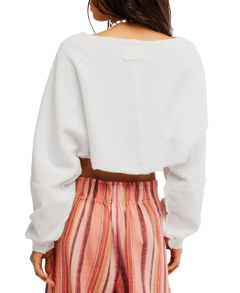 Free People Women's To The East Long-Sleeve Sweater