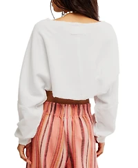 Free People Women's To The East Long-Sleeve Sweater