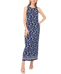 Vince Camuto Women's Sleeveless Crewneck Maxi Dress