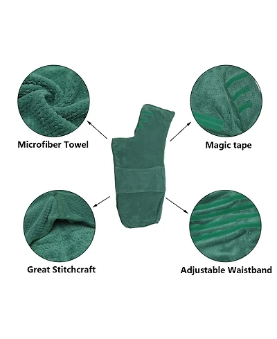 Aronkl Microfiber Super Absorbent Dog Drying Coat