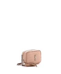 Pre-Owned Saint Laurent Mini LouLou Crossbody Bag Matelasse Chevron Leather
