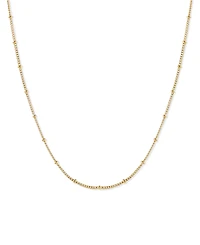 Ana Luisa Ana Gold-Plated Small Ball Chain Necklace