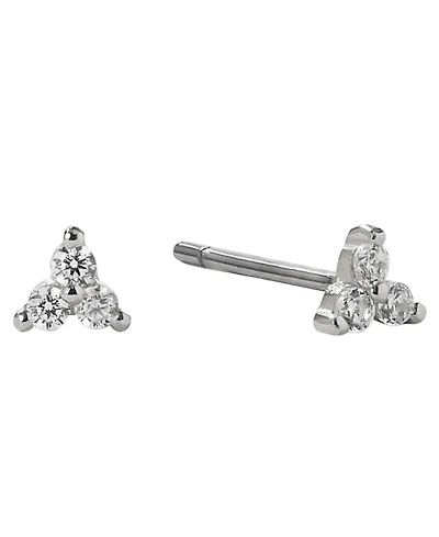 Ana Luisa Zara Silver Small Stud Earring