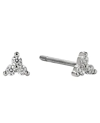 Ana Luisa Zara Silver Small Stud Earring