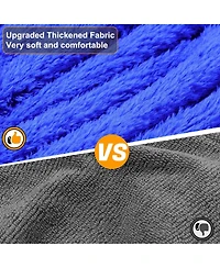 Aronkl Dog Bathrobe Quick Drying Super Absorbent Soft Warm Adjustable Machine Washable Pet Towel Supplies