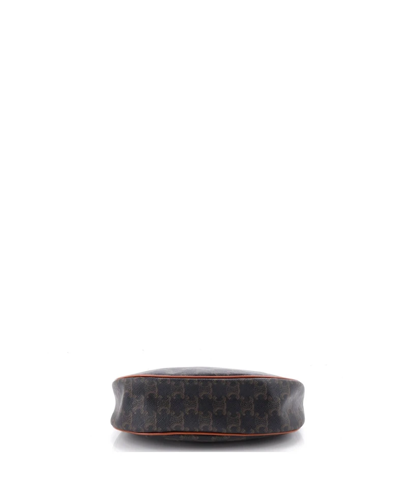 Pre-Owned Celine Ava Bag Triomphe Coated Canvas