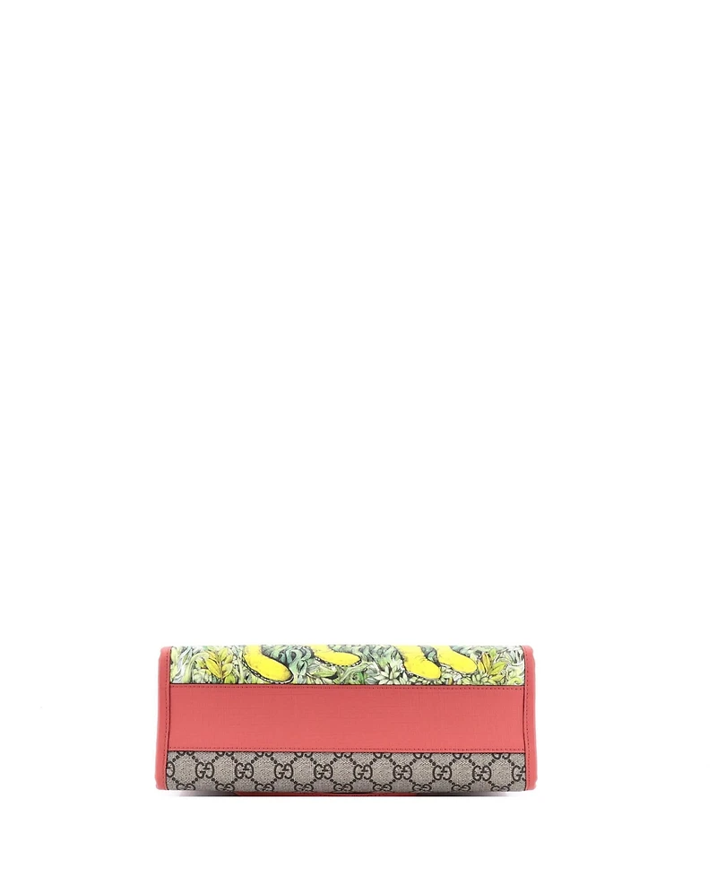 Pre-Owned Gucci x Yuko Higuchi Rabbit Kid's Tote Printed Gg Coated Canvas