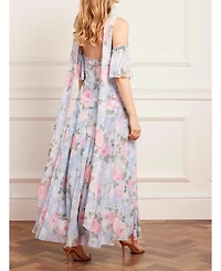 Needle & Thread Women's Camille's Garden Halter Neck Ankle Gown