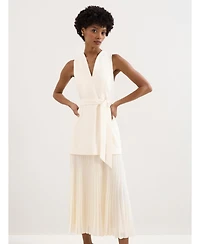 Phase Eight Women's Pia Pleated Midi Dress