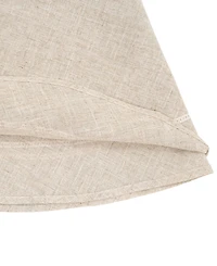 Saro Lifestyle Timeless Solid Linen Blend Tablecloth