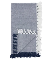 Saro Lifestyle Fringe Edge Cotton Napkins, Set of 4