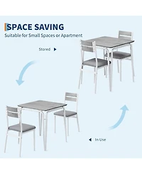 gaomon Dining Chair Dining Table Set for 2 Small Dining Room Table for Kitchen Dining Room